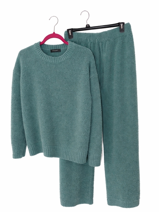 Other - Cozy Lounge Set in Teal Green Sweater and Pants